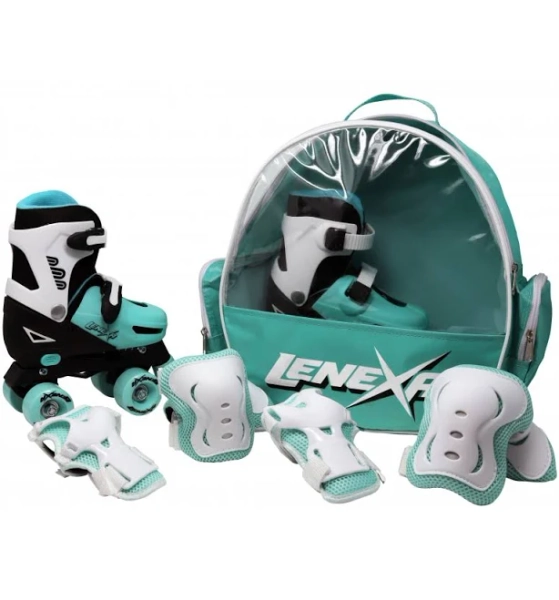 Lenexa Go GRO Adjustable Quad Roller Skate Bundle Kids Roller Skates