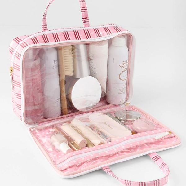 Clear Coated Travel Case