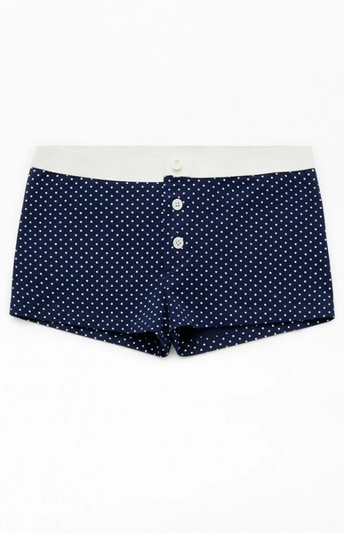 Polka Dot Pajama Boyshorts