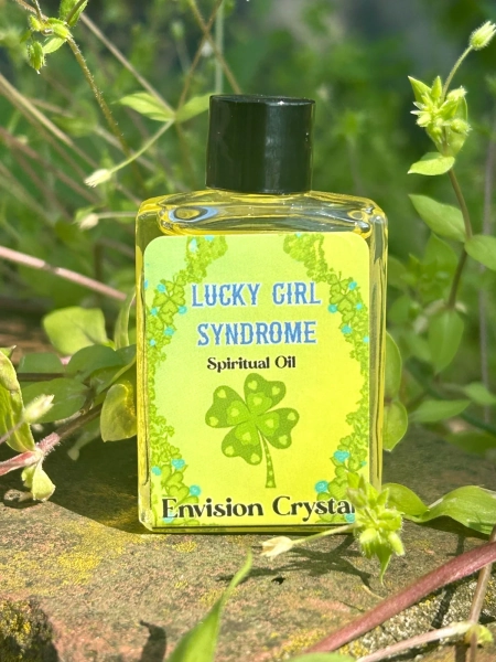 Lucky Girl Syndrome Ritual Oil - Spiritual Perfume Oil For Luck — Envision Crystal - Believe In Magic