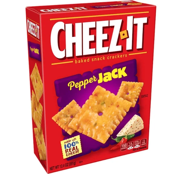 Cheez-It Pepper Jack Baked Snack Crackers