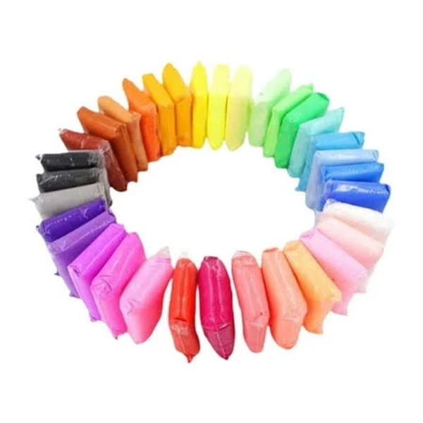 36 Colors Air Dry Clay Moulding Craft Clay Set for Kids with Tools Children's DIY Toy