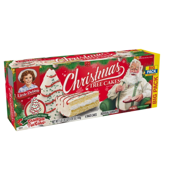 Little Debbie Big Pack Christmas Tree Cakes