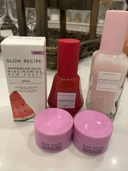 New-glow Recipe Watermelon Glow Dew Deops Firming 5 Pc Set