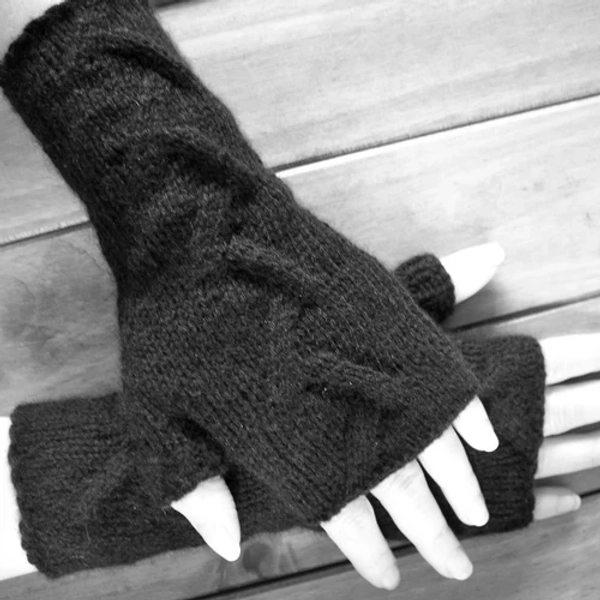 View Fingerless Merino Wool by CrazyAboutGloves on Etsy
