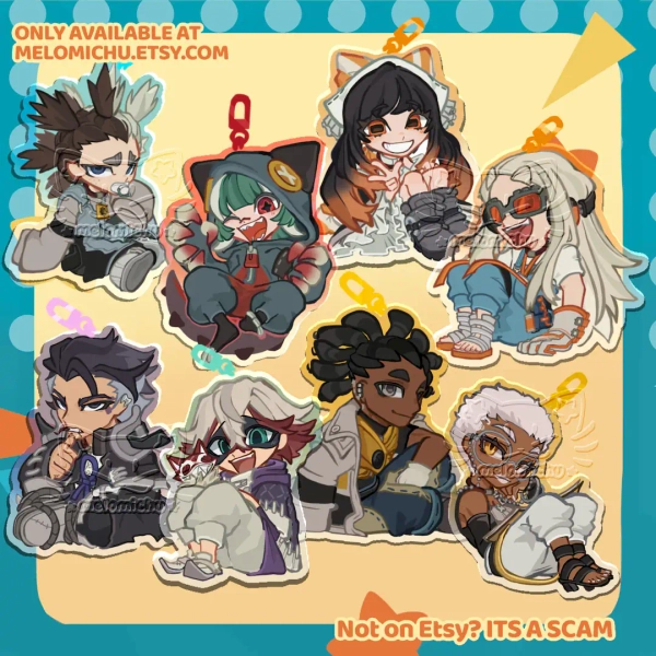 GACHIAKUTA KEYCHAINS- Wave 3+4 (read Description ) - Etsy