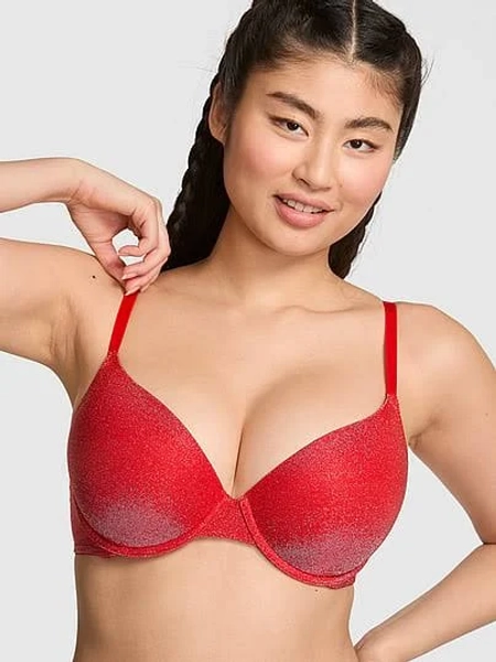 Pink Victoria's Secret Women's Intimates & Sleepwear Pink Wear Everywhere Wear Everywhere Strapless Push-Up Bra