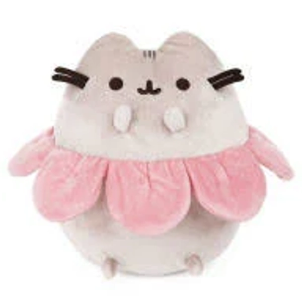 GUND Pusheen Pink Flower Petals Plush