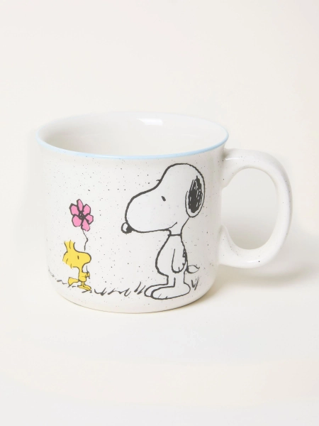 FatFace White Snoopy Mug