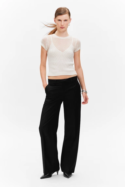 Low Rise Suiting Trousers