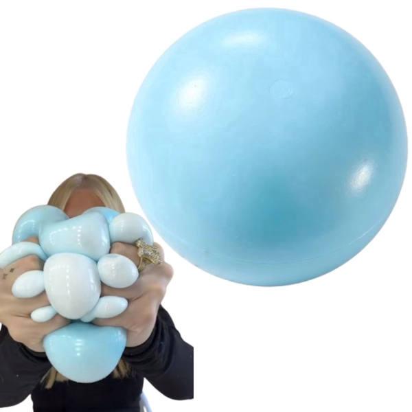 Big Blue Dough Ball - Ultra-Soft Slow Rising Jumbo Squishy Fluid Cheese Ball , Stress Relief Fidget Toy for Adults, Focus & Relaxation - Walmart.com