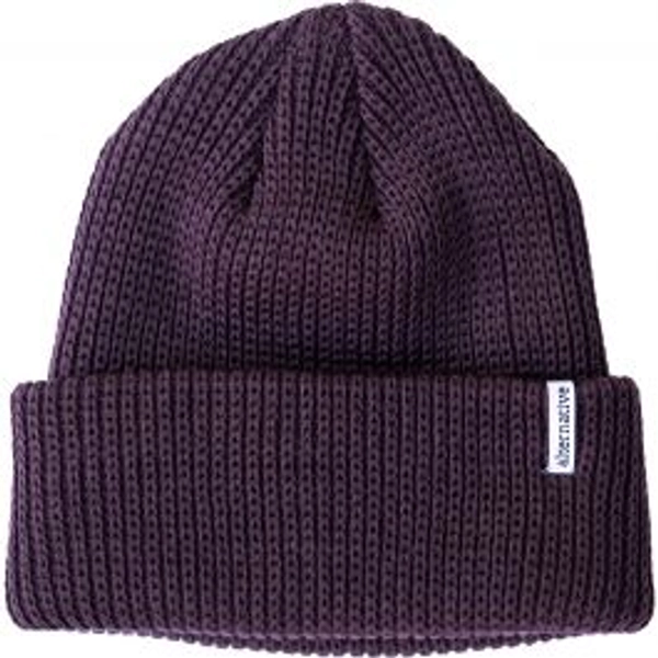 Alternative Signature Beanie - Midnight Plum