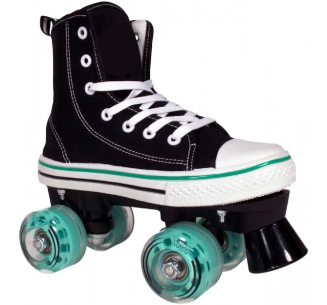 MVP Outdoor Roller Skates | Black and Red | J12