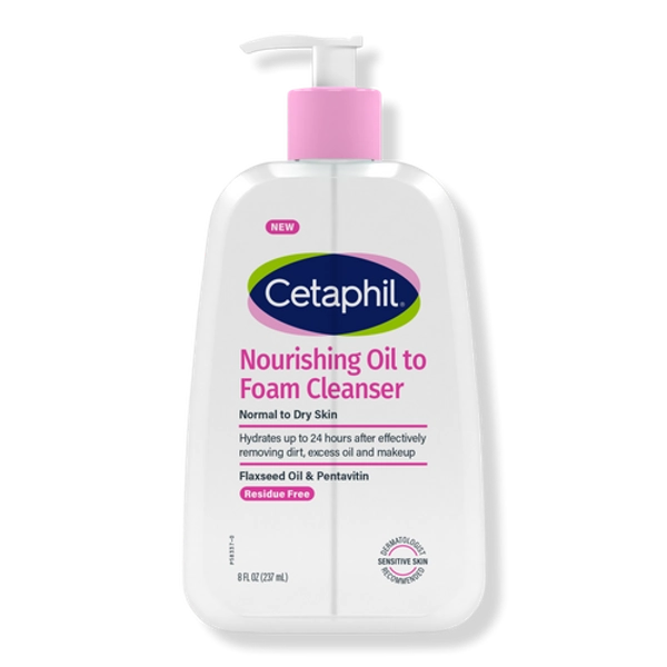 Nourishing Oil to Foam Cleanser Face Wash for Sensitive Skin