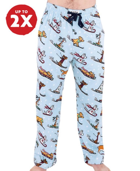 Dashing Through the Snow Men's PJ Pants