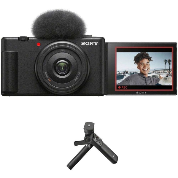 Sony ZV-1F Compact Φωτογραφική Μηχανή 20.1MP με Οθόνη 3" και Ανάλυση Video 4K UHD Μαύρη