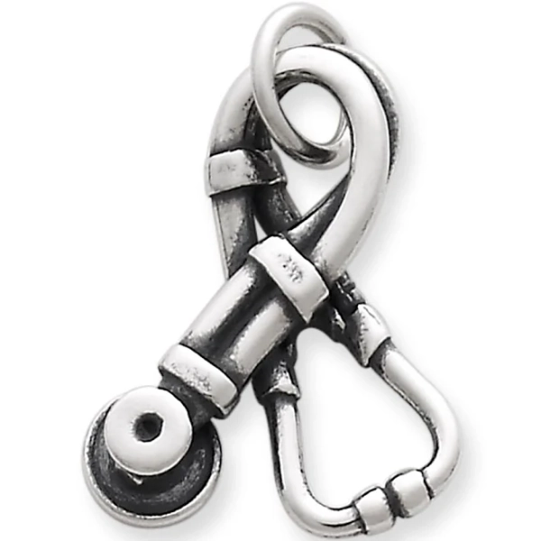 James Avery Sterling Silver Stethoscope Charm
