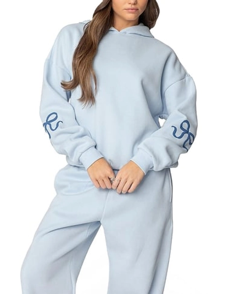 Edikted Bonney Bow Detail Hoodie