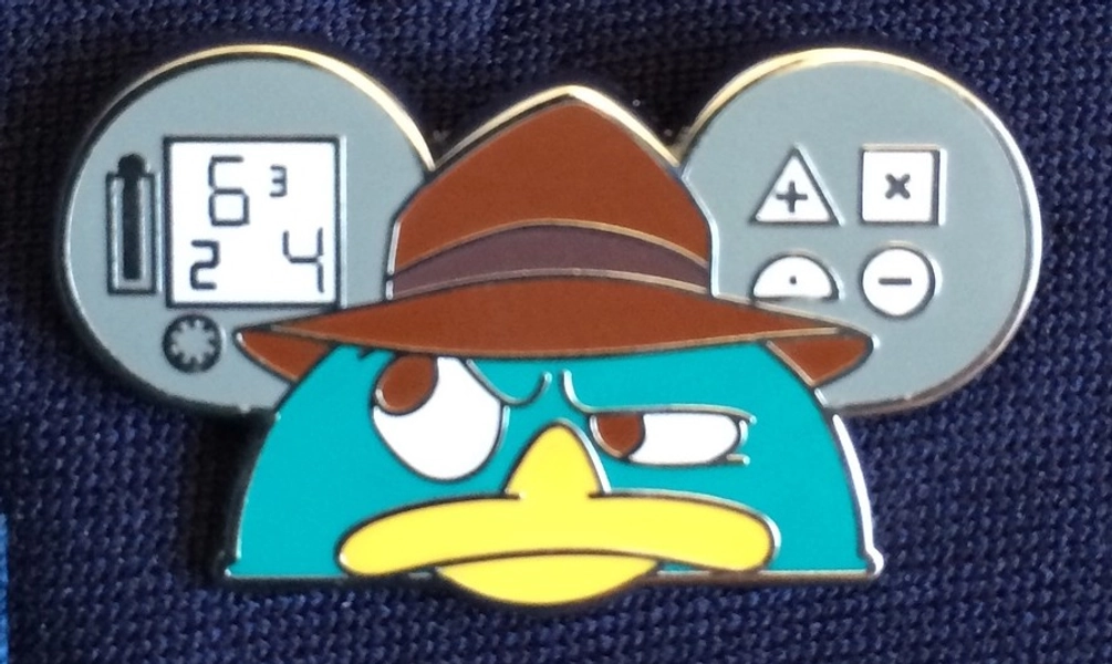 Ear Hat Mystery Collection - Series 2 - Perry the Platypus (Agent P) | PIN 1831