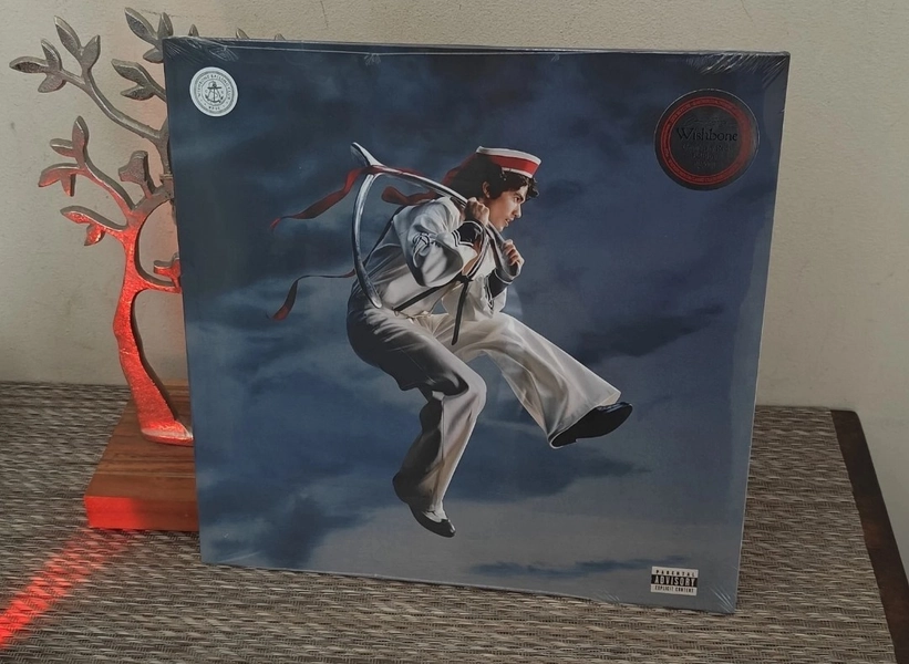 Conan Gray *SIGNED* Wishbone CRANBERRY RED Vinyl Record LP