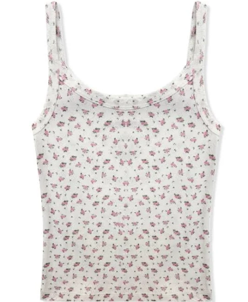 Marina Pointelle Tank Top