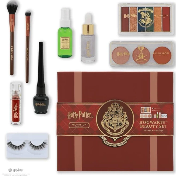 Profusion Cosmetics Harry Potter Holiday Hogwarts Beauty Set