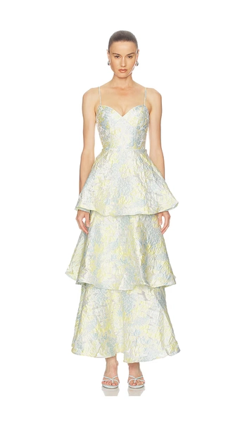 Penelope Tiered Gown