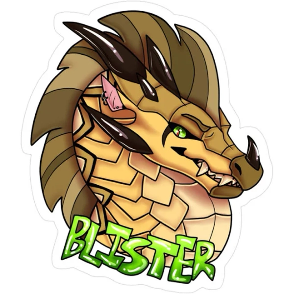 Blister Sticker- Wings Of Fire Wings Of Fire Sticker