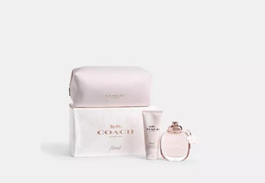 Floral Eau De Parfum 3 Piece Pouch Set