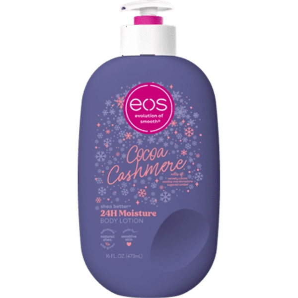eos Shea Better 24H Moisture Body Lotion  Cocoa Cashmere  16 fl oz