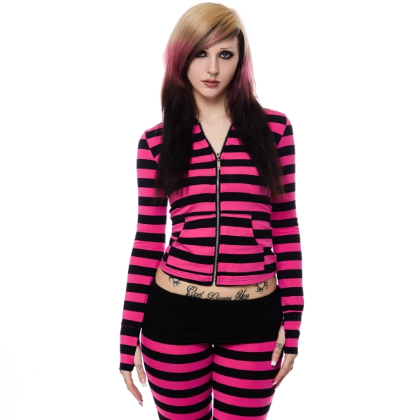 Eclipse Zip Up - Pink
