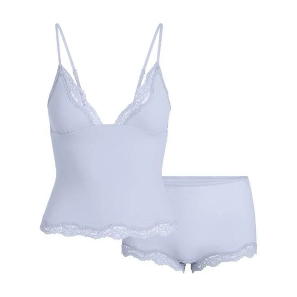 Skims Women's Triangle Cami Top and Boy Short Set