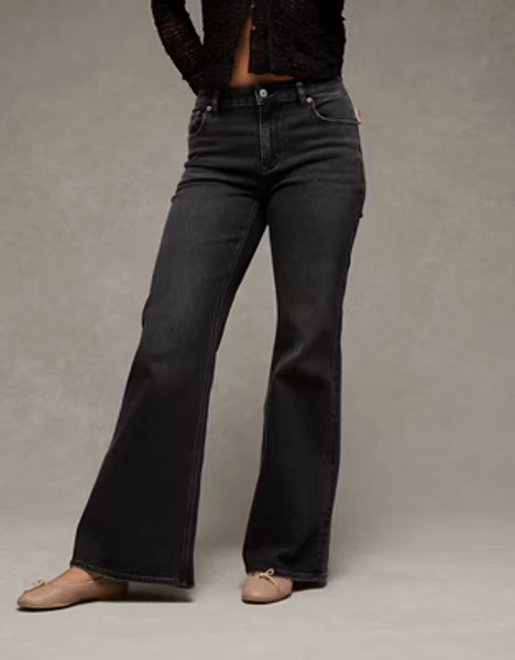 AE Stretch High-Waisted Flare Jean