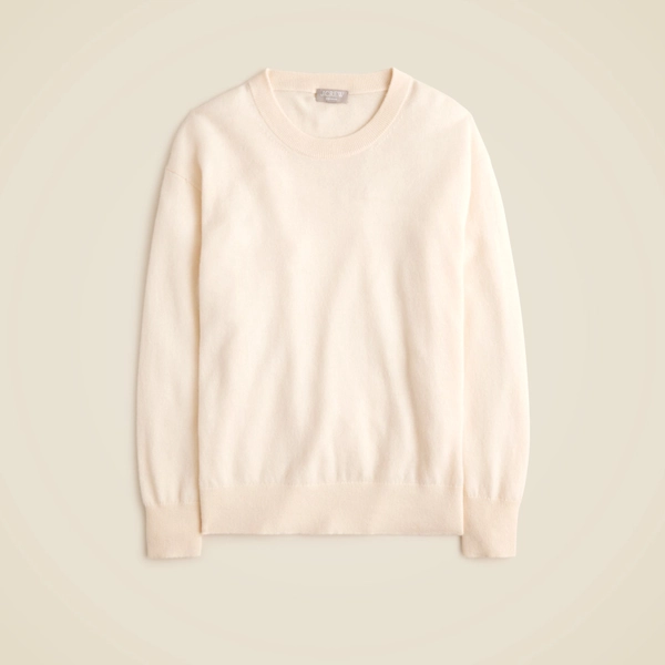 Cashmere classic-fit crewneck sweater