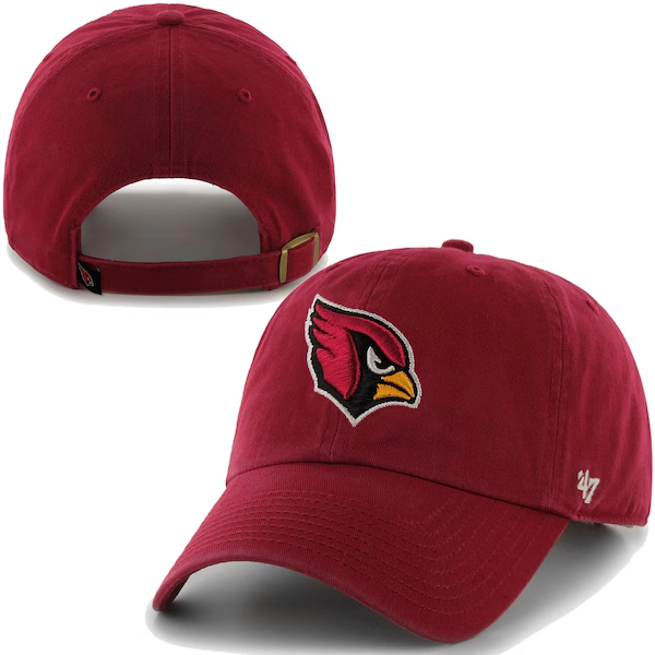 Arizona Cardinals '47 Brand Cleanup Adjustable Hat - Cardinal
