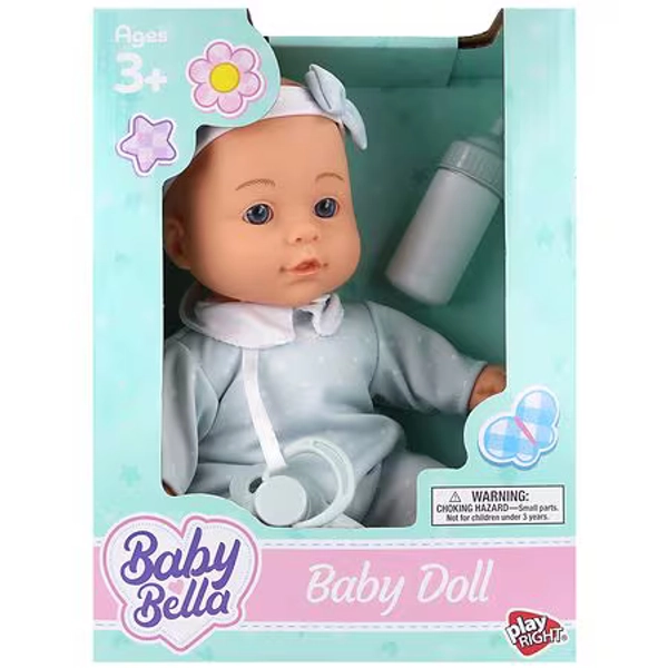 Playright Baby Bella Baby Doll 12" - 1.0 ea
