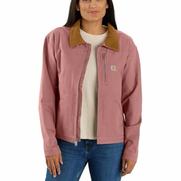 Carhartt Women's Rugged Flex Loose Fit Canvas Detroit Jacket