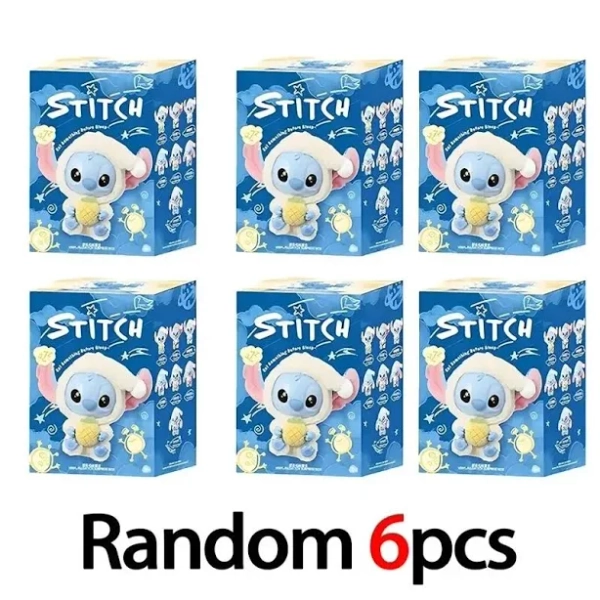 Disney Stitch Eat, Sleep Series Vinyl Blind Box Pendant