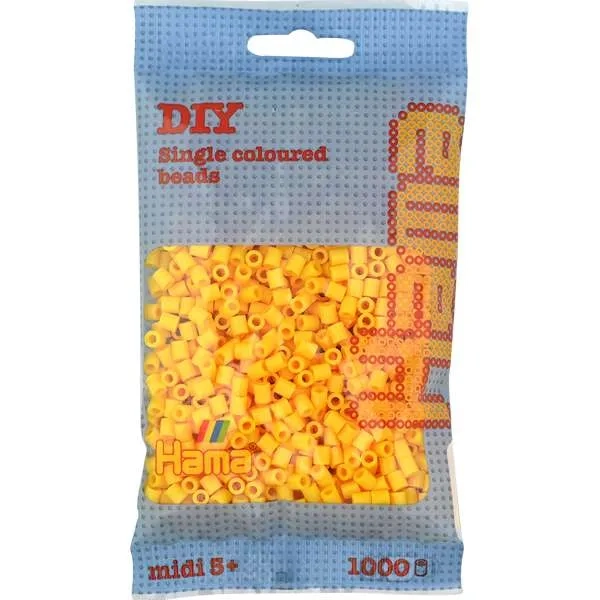 1,000 Yellow Midi Hama Beads - Hama Beads