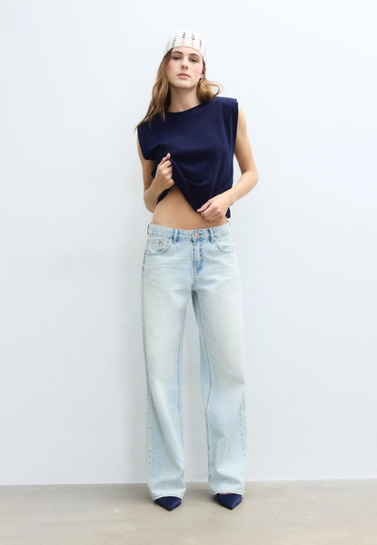 D91 Jeans low wide leg