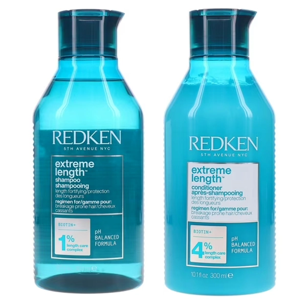 Redken Extreme Length Shampoo 10.1 oz & Extreme Length Conditioner 10.1 oz Combo Pack