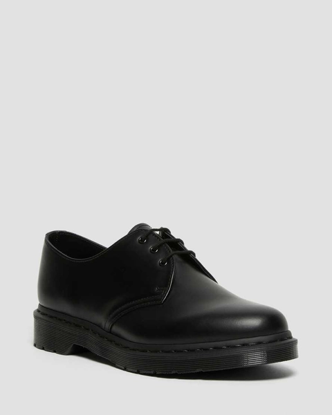 DR MARTENS 1461 Mono Smooth Leather Oxford Shoes