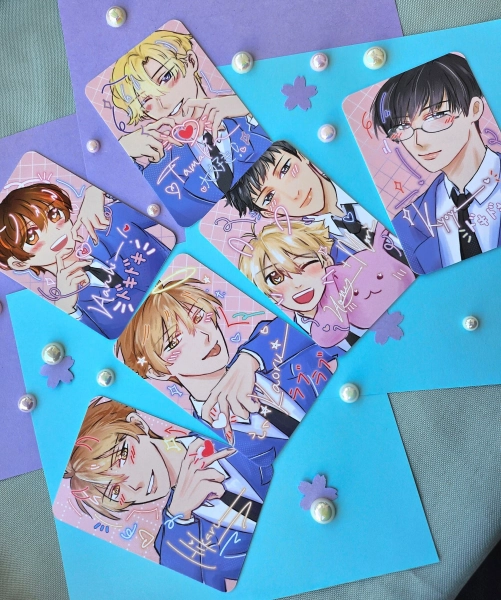Ouran High School Host Club photocards