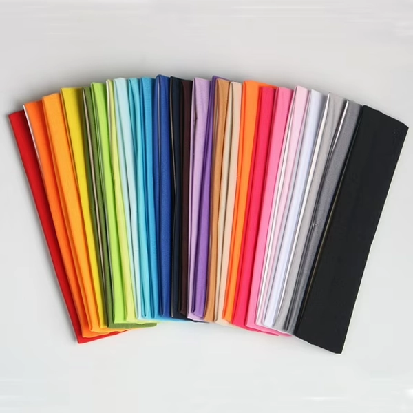 Yoga Sports Headbands for Women Man Girls,25PCS,Soft Elastic Stretch Athletic Headbands for Running Workout