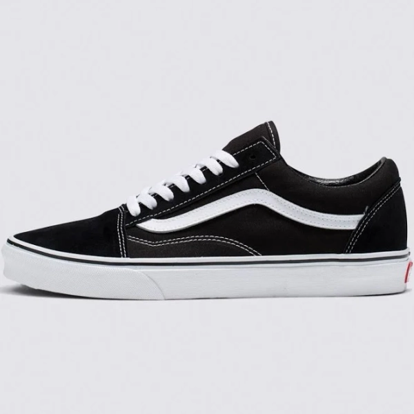 Vans Old Skool Wide Shoes Black/True White