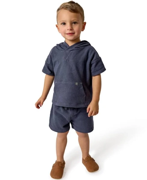 Modern Moments by Gerber Toddler Boy Hooded Top and Short Outfit Set