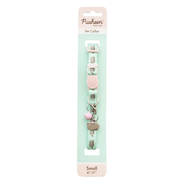 Pusheen Green Classic Cat Collar, Small