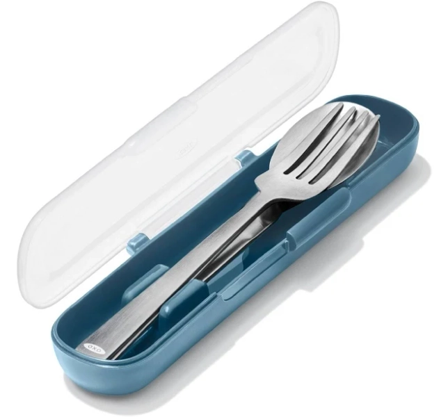Prep & Go Stainless Steel Utensils with Case
