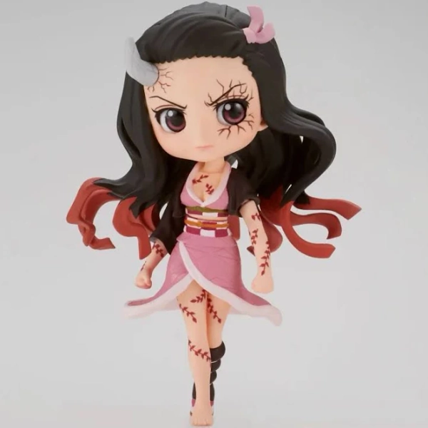 Bandai Original 7cm Qposket petit vol.7 Daki Gyutaro Action Figure Demon Slayer Anime Figure Toys
