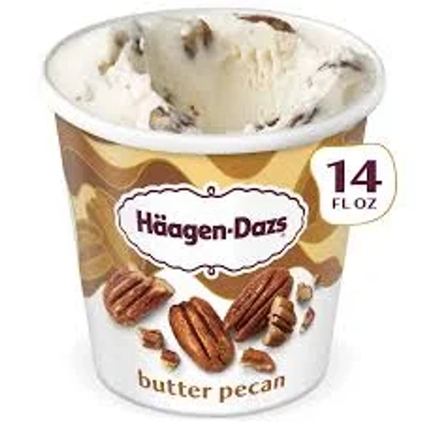 Haagen Dazs Butter Pecan Ice Cream